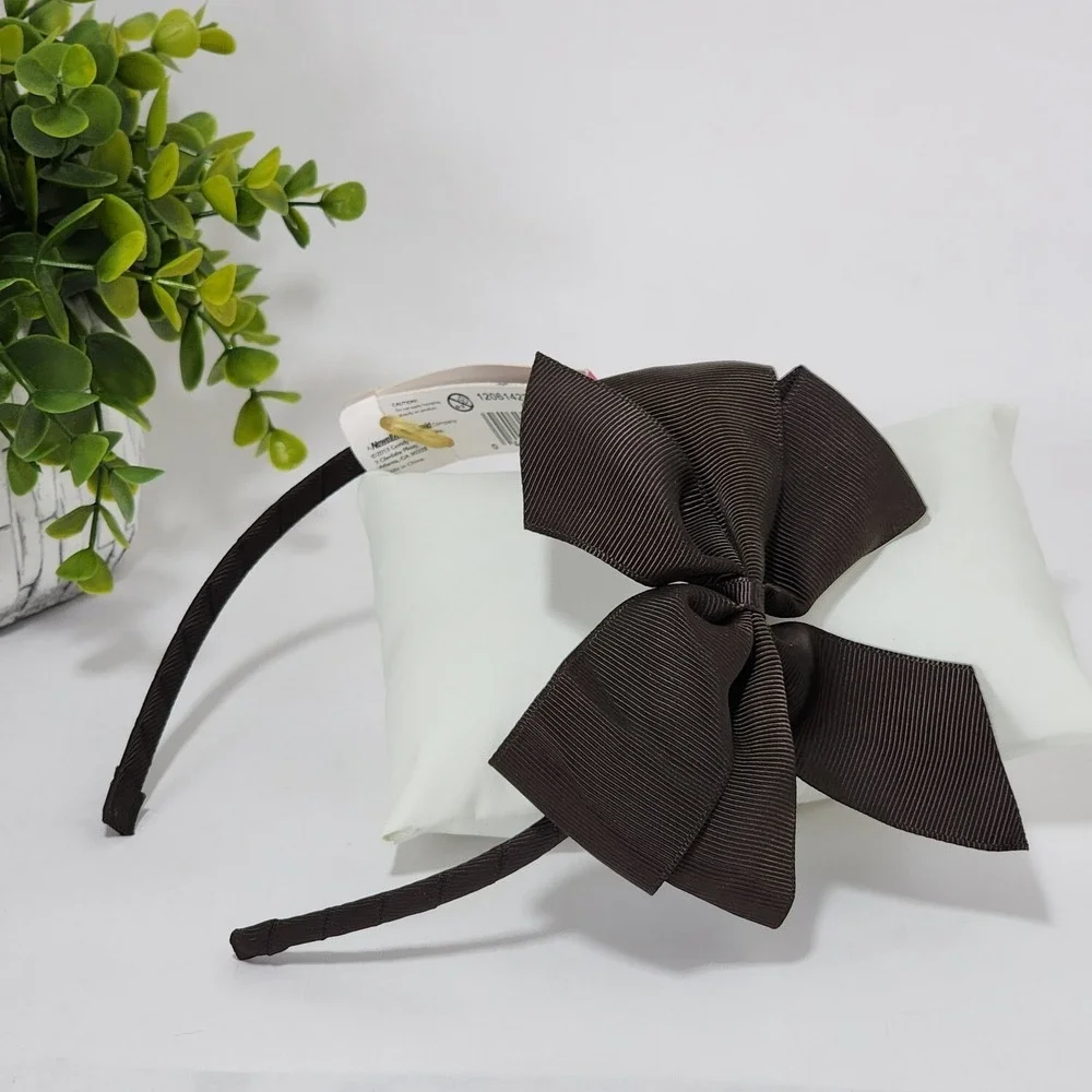 Goody Girls Headband Dark Brown Bow - 1 Pc - Brand new